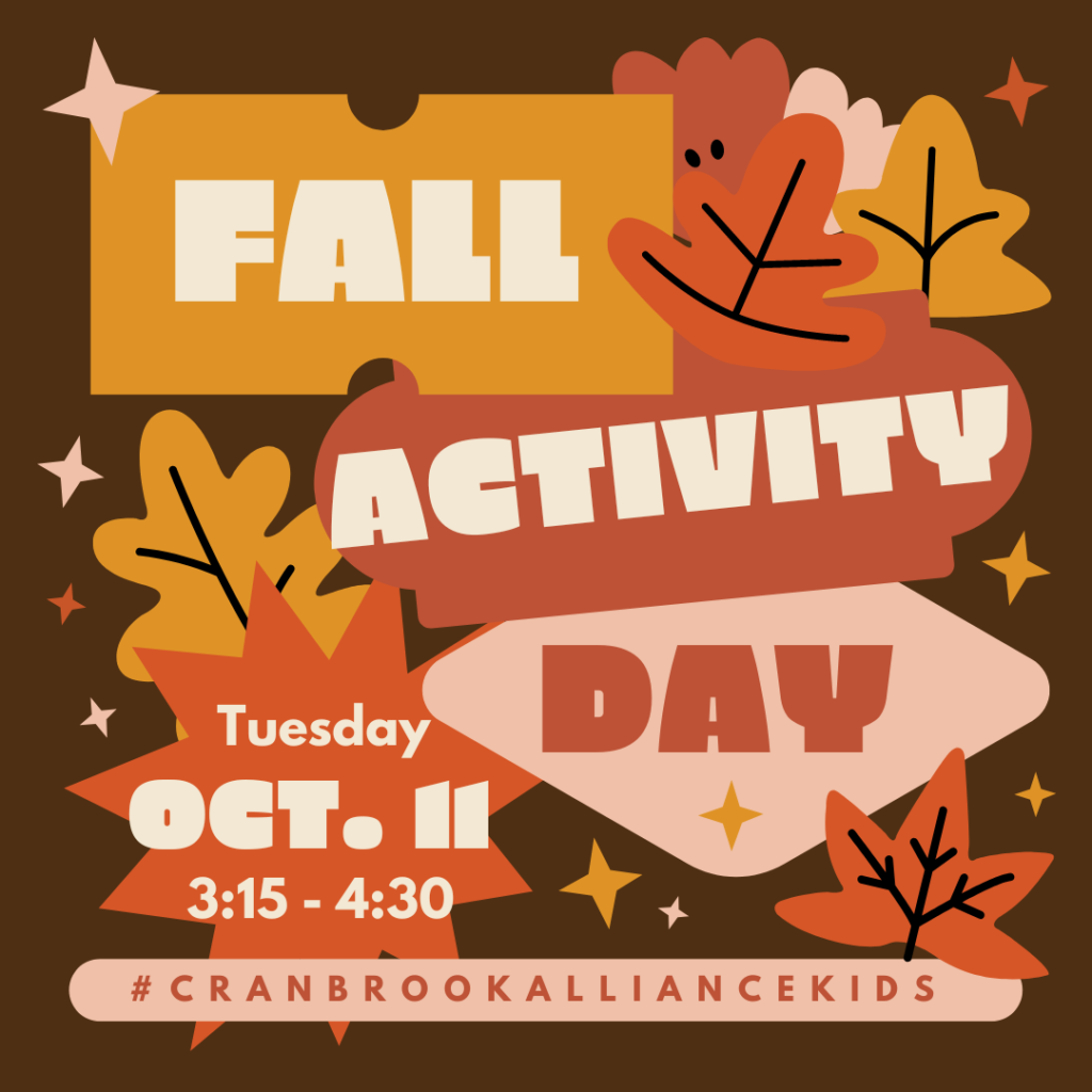 Kids Church Activity – Cranbrook Alliance Church